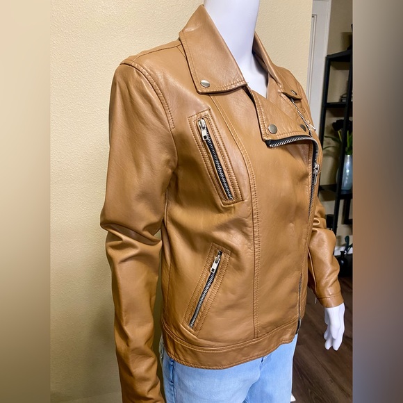 Forever 21 Faux Leather Moto Jacket - Picture 4 of 12